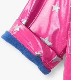 Outlet Glitter Stars Baby Raincoat Rainwear|Rainwear