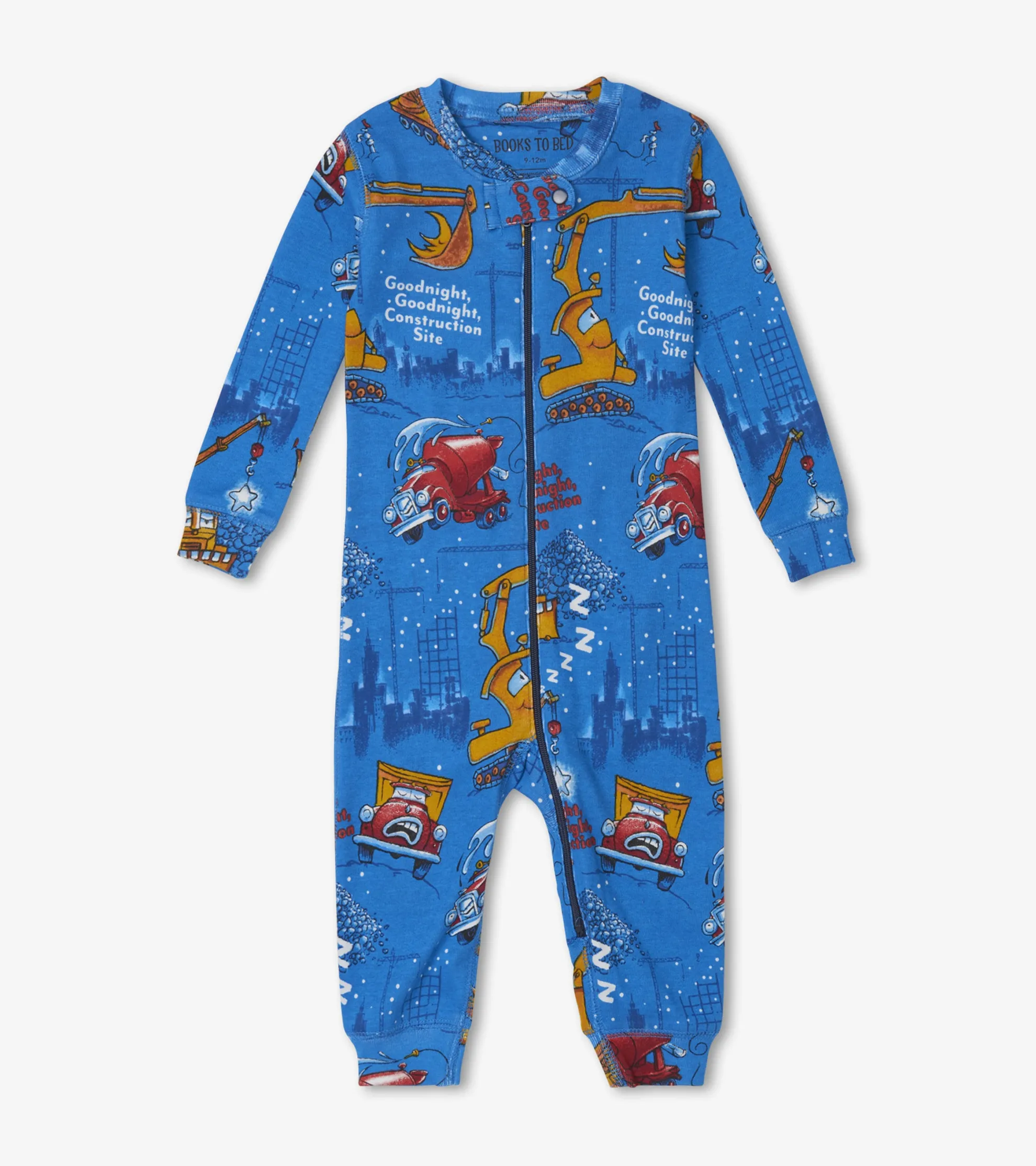Best Good Night Construction Site Infant Coverall BOY Sleepwear|Sleepwear
