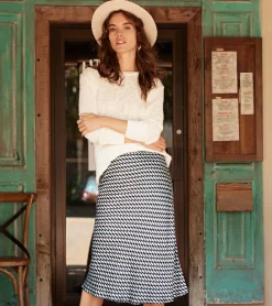 Discount Grace Midi Skirt - Graphic Leaves Women Bottoms