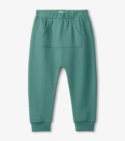 Online Green Kanga Pocket Joggers Bottoms