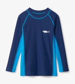 Best Hawaiian Ocean Long Sleeve Rashguard BOY Swimwear|Swimwear
