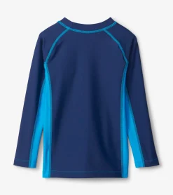 Best Hawaiian Ocean Long Sleeve Rashguard BOY Swimwear|Swimwear