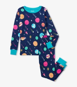 Hot Interstellar Kids Organic Cotton Pajama Set Sleepwear|Sleepwear