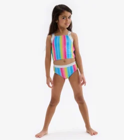 Discount Jelly Bean Rainbow Tankini Set Swimwear|Swimwear