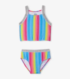 Discount Jelly Bean Rainbow Tankini Set Swimwear|Swimwear