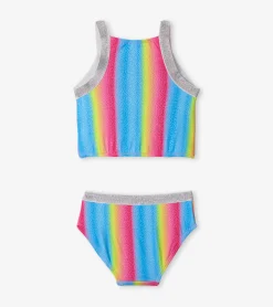 Discount Jelly Bean Rainbow Tankini Set Swimwear|Swimwear