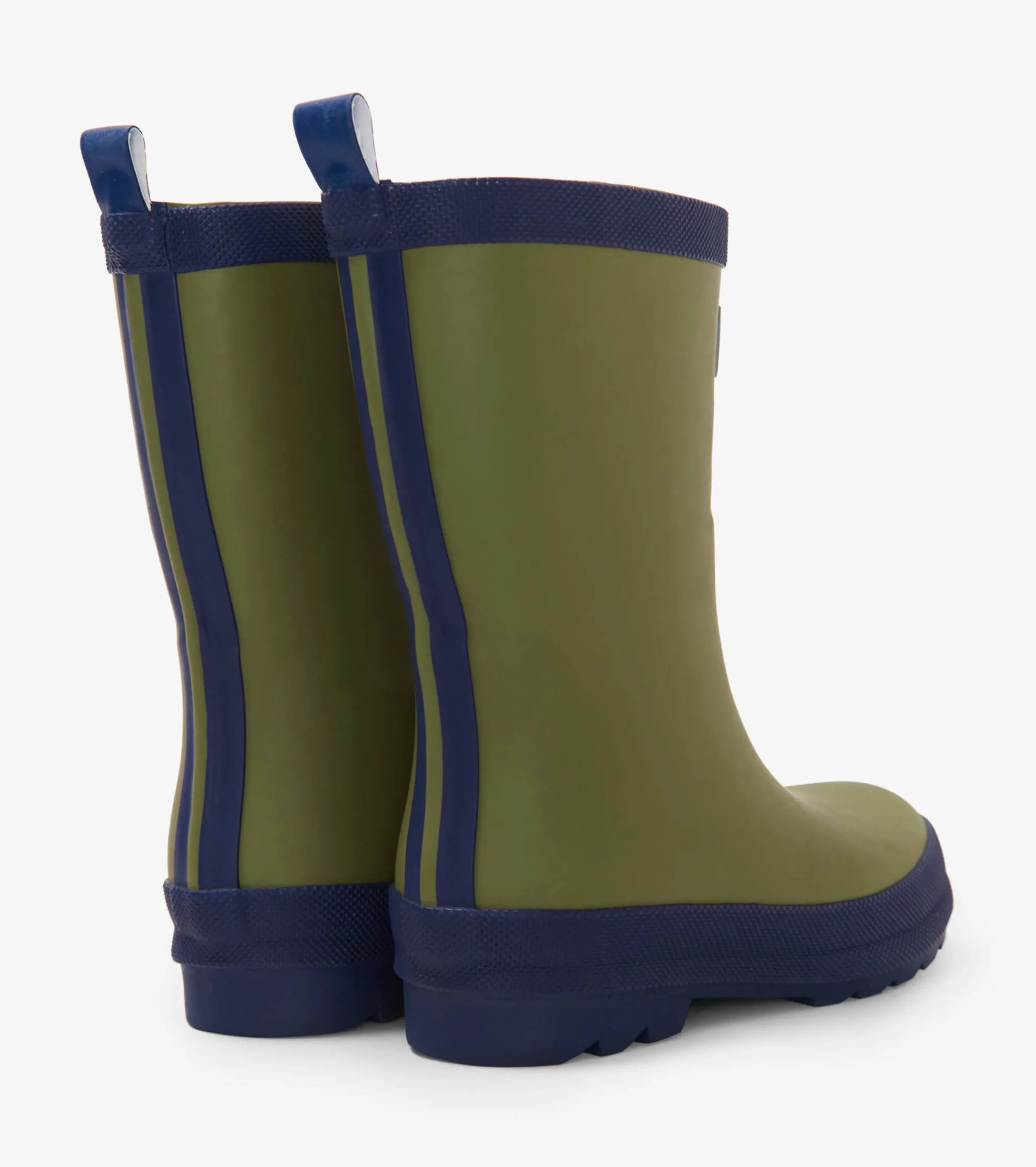 Best Kids Forest Green Matte Rain Boots BOY Rainwear|Rainwear