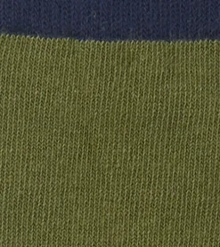 Sale Kids Green & Navy Crew Socks BOY Footwear|Socks