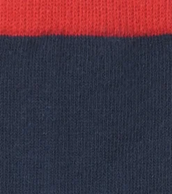 Best Kids Navy & Red Crew Socks BOY Footwear|Socks