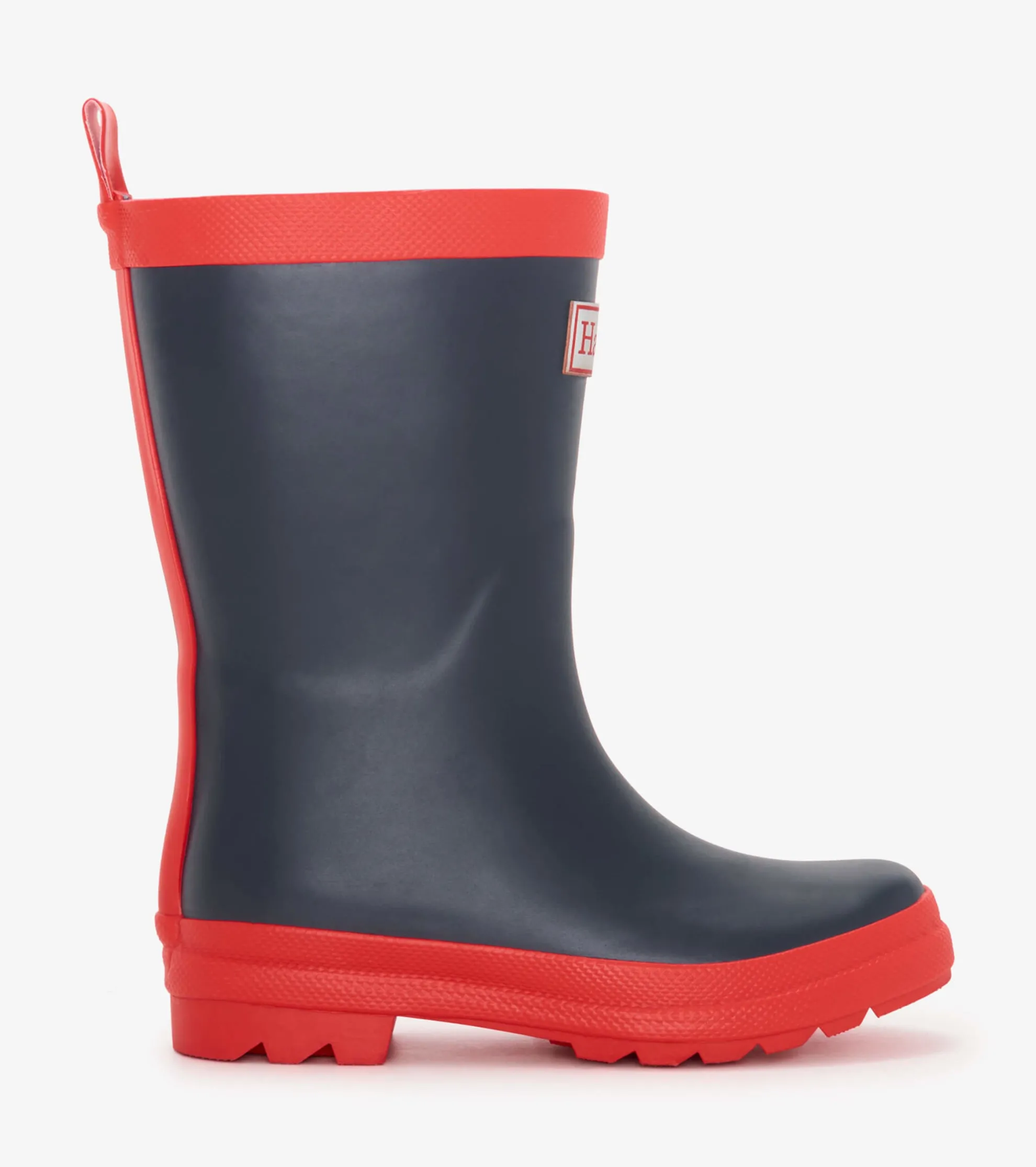 New Kids Navy & Red Matte Rain Boots BOY Rainwear|Rainwear