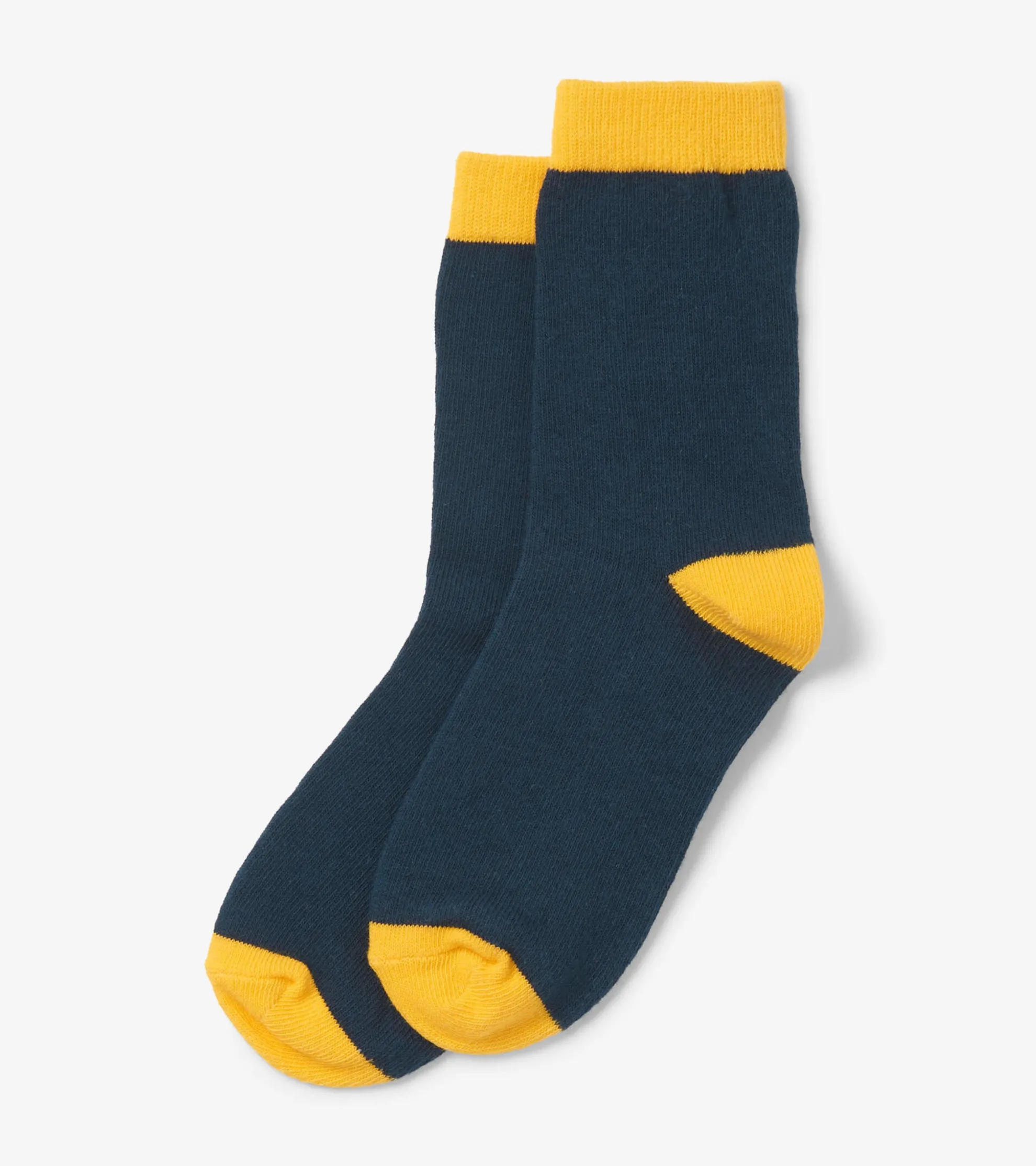 Best Kids Navy & Yellow Crew Socks BOY Footwear|Socks