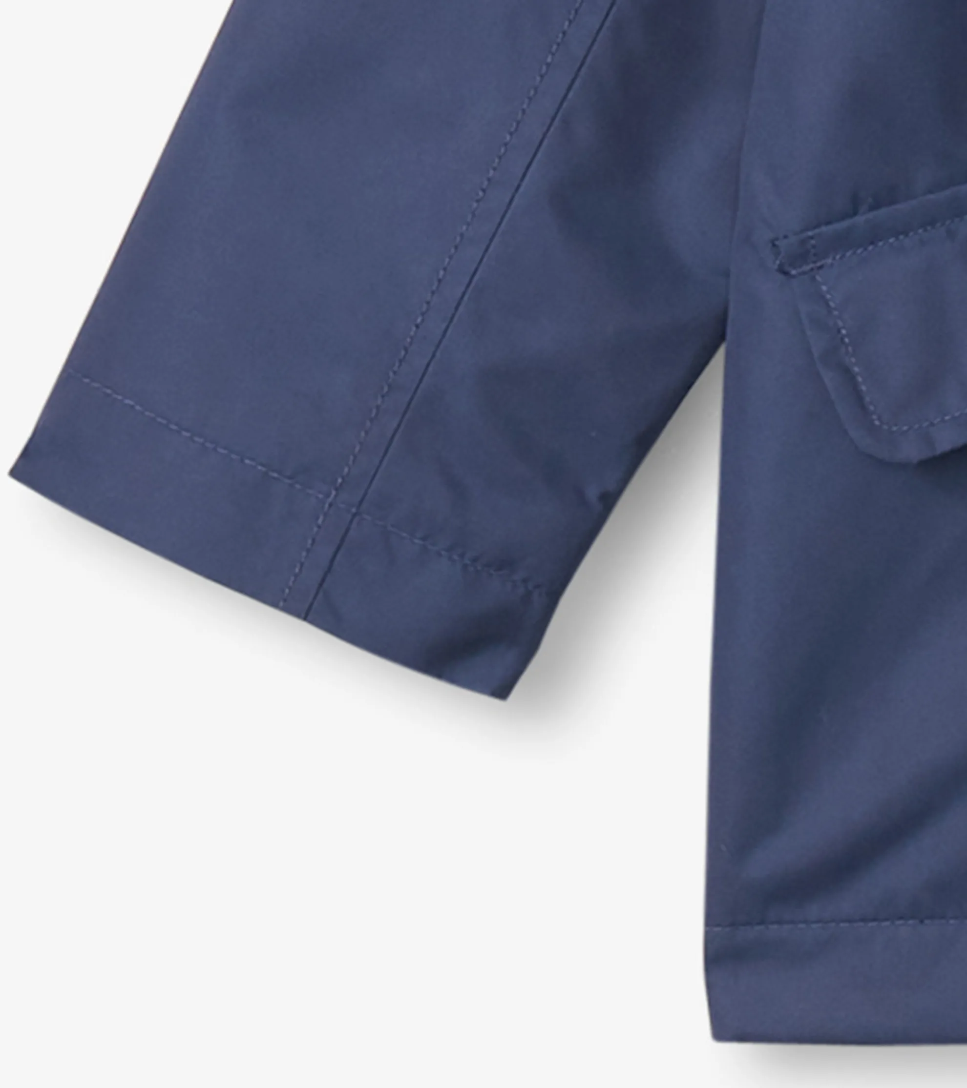 Best Kids Navy Zip-Up Lightweight Rain Jacket BOY Rainwear|Rainwear