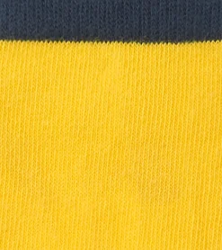 Sale Kids Yellow & Navy Crew Socks BOY Footwear|Socks