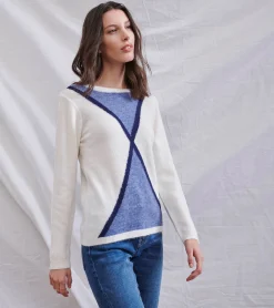 Clearance Landscape Sweater - River Crossing Women Sweaters|Tops