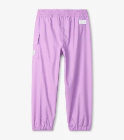 Best Lilac Kids Rain Pants Rainwear|Rainwear
