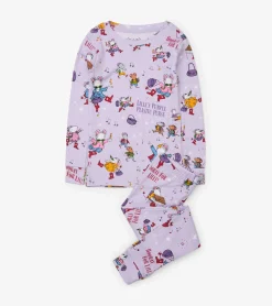 Clearance Lilly's Purple Plastic Purse Pajama Set Sleepwear|Sleepwear