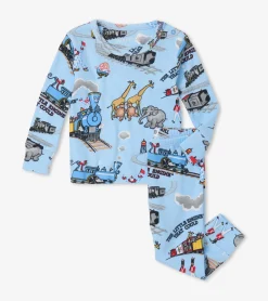 Little Engine That Could Infant Pajama Set BOY Sleepwear|Sleepwear