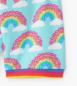 Magical Rainbows Organic Cotton Short Pajama Set Sleepwear|Sleepwear