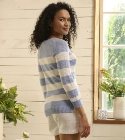 Discount Mariner Sweater - Provence Stripes Women Sweaters