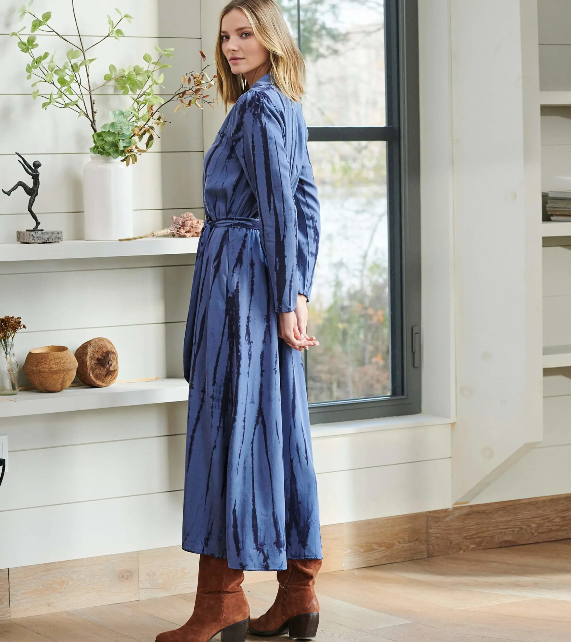Maxi Shirt Dress - Into the Deep Women Dresses
