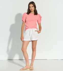 Sale Maya Tee - Salmon Rose Women Tops