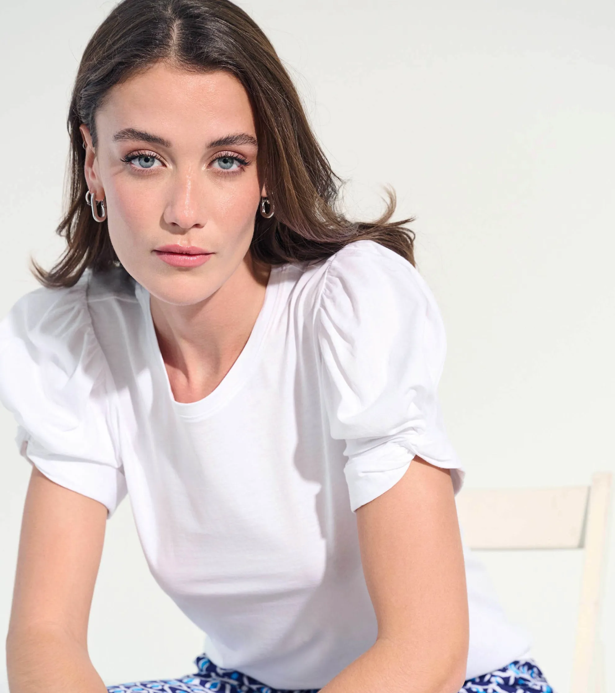 New Maya Tee - White Women Tops