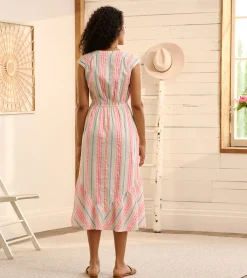 New Millie Dress - Miami Beach Stripes Women Dresses