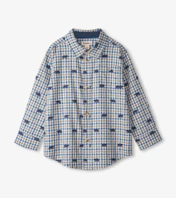 Discount Mini Bears Button Down Shirt BOY Tops