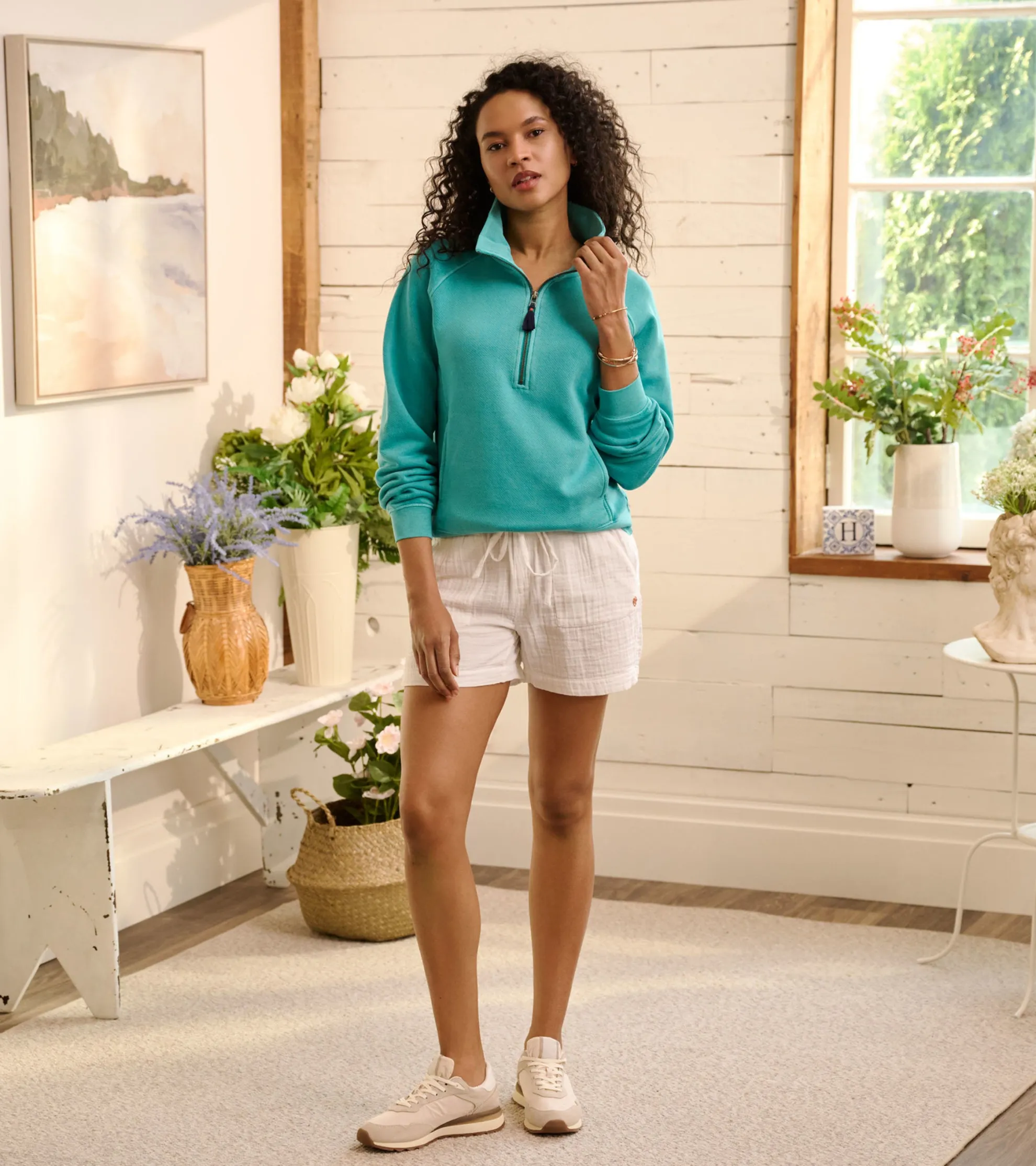 New Mock Neck Pullover - Baltic Women Sweaters