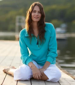 New Mock Neck Pullover - Baltic Women Sweaters