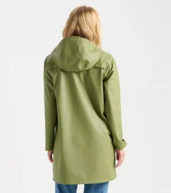 Best Newport Rain Jacket - Loden Green Women Women|Outerwear