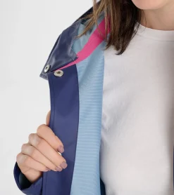 Outlet Newport Rain Jacket - Patriot Blue Women Women|Outerwear