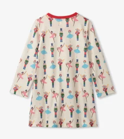 Sale Nutcracker Long Sleeve Girls Nightgown Sleepwear|Sleepwear