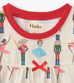 Sale Nutcracker Long Sleeve Girls Nightgown Sleepwear|Sleepwear