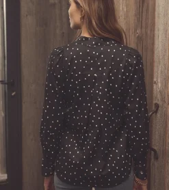 Clearance Olivia Blouse - Classic Spots Women Tops