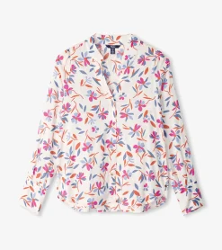 Sale Olivia Blouse - Deconstructed Floral Women Tops