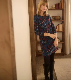 Outlet Olivia Dress - Textured Floral Women Dresses