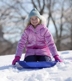 New Pink Star Kids Puffer Jacket Outerwear