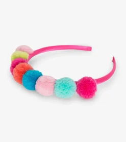 Outlet Pom Pom Crown Headband Accessories