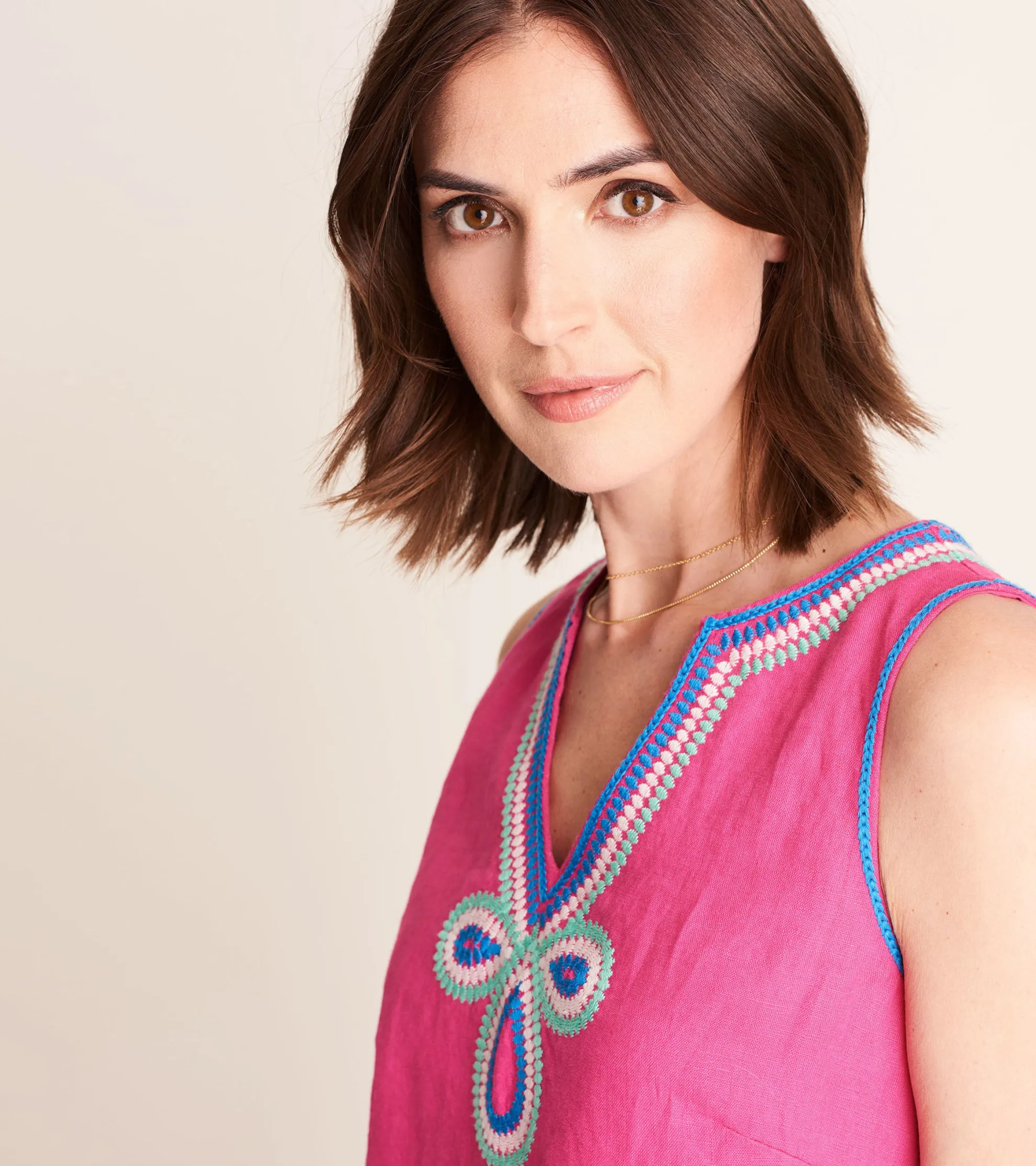 New Portia Sheath Dress - Fuchsia Women Dresses