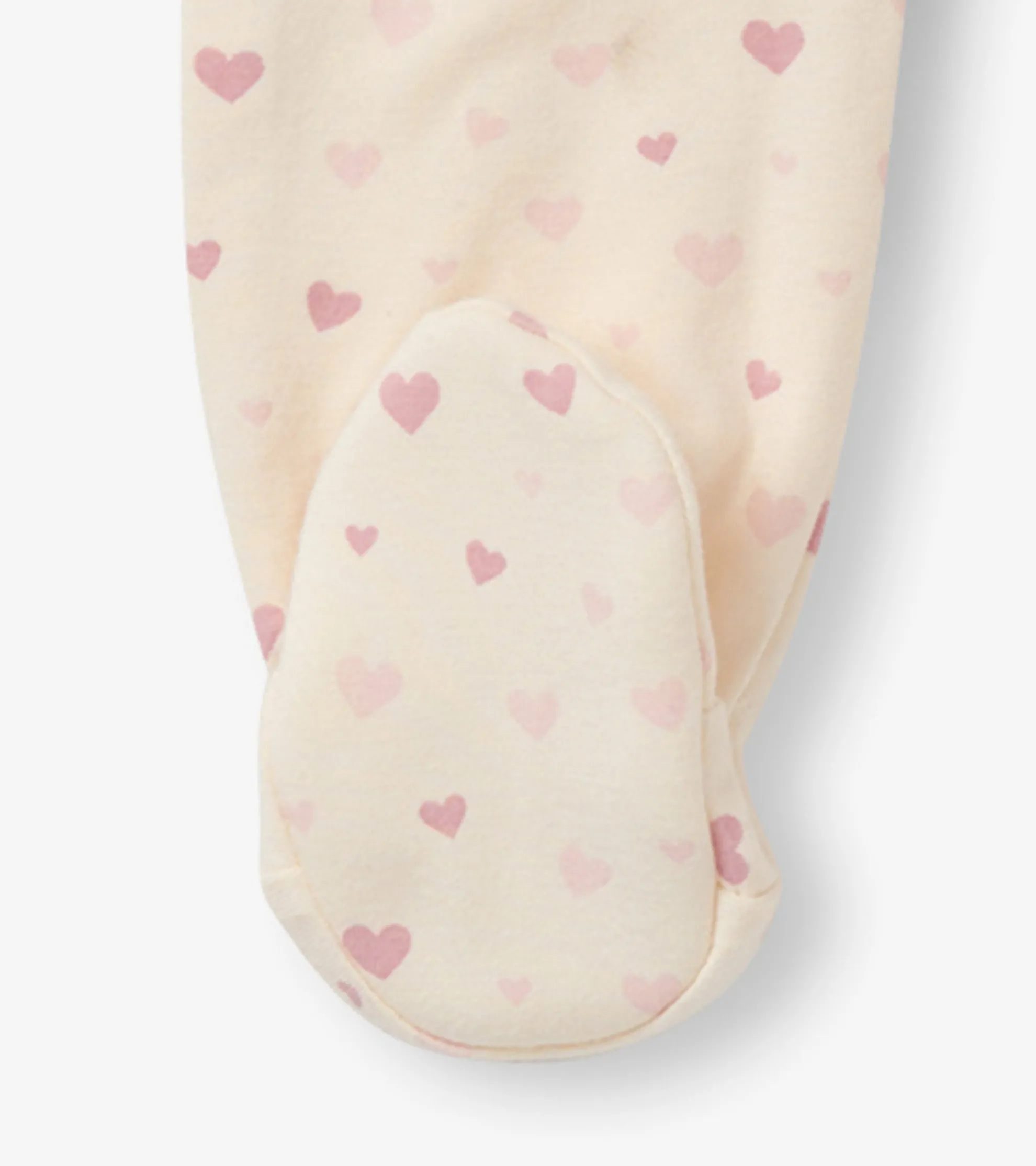 Online Pretty Hearts Newborn Ruffle Footed Sleeper Sleepwear|Sleepwear