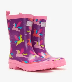 Outlet Pretty Unicorn Shiny Kids Rain Boots Rainwear|Rainwear