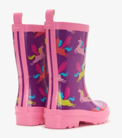 Outlet Pretty Unicorn Shiny Kids Rain Boots Rainwear|Rainwear