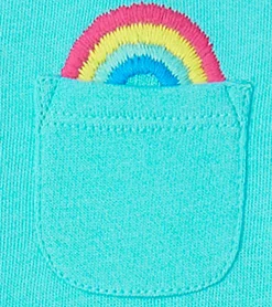 Clearance Radiant Rainbow Layered Knit Dress Dresses