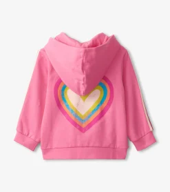 Rainbow Heart Hoodie Sweaters