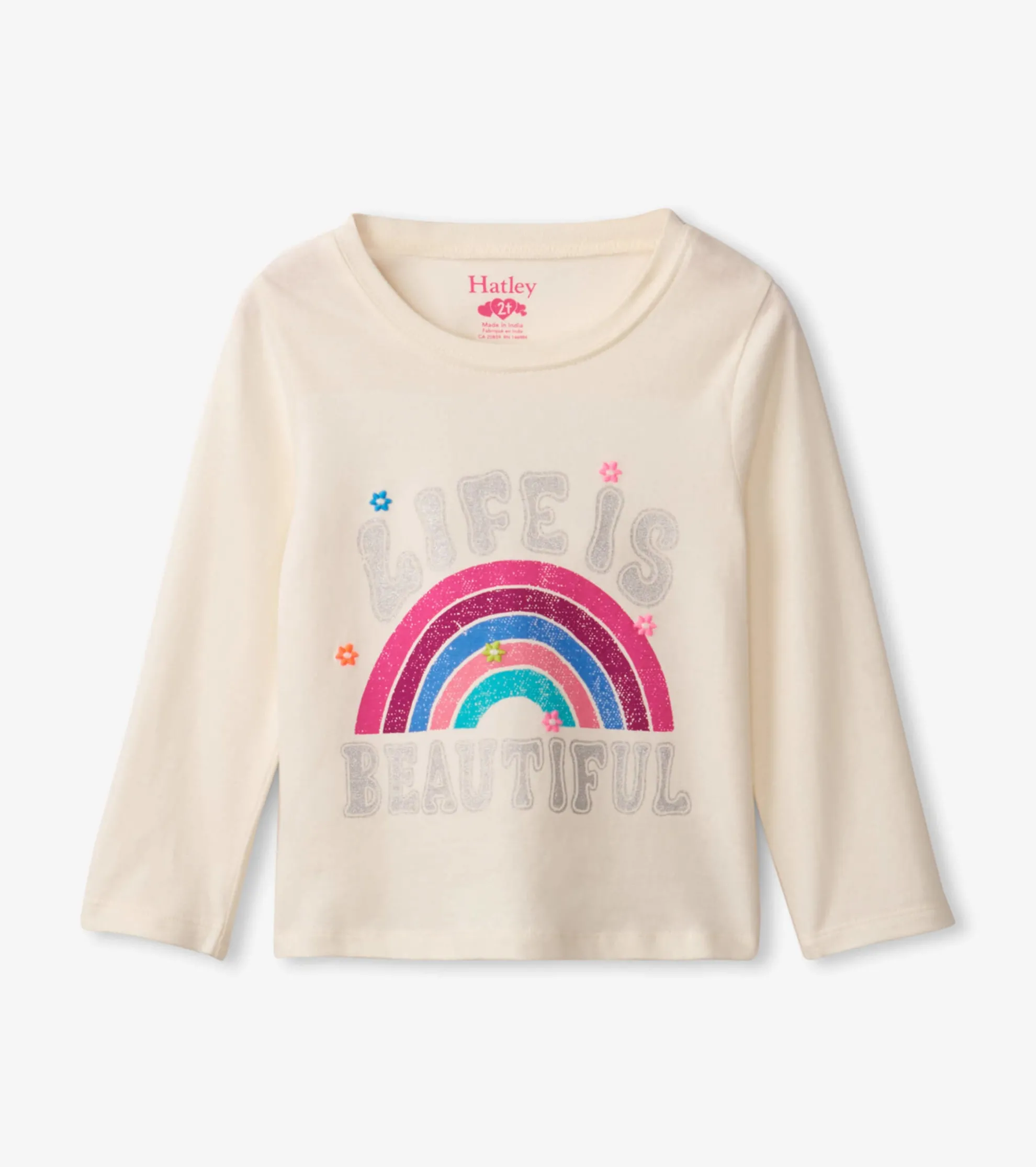 Online Rainbow Long Sleeve T-Shirt Tops