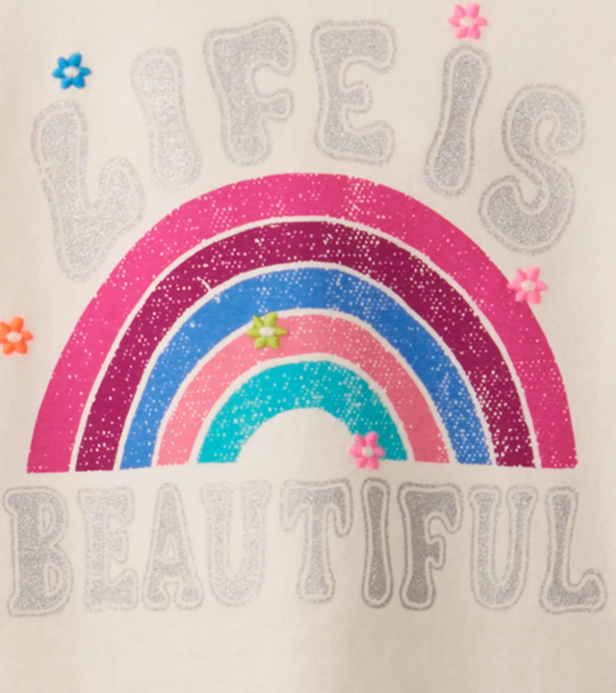 Online Rainbow Long Sleeve T-Shirt Tops