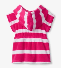 Outlet Rainbow Stripe Baby Hooded Terry Cover-Up Swimwear|Swimwear