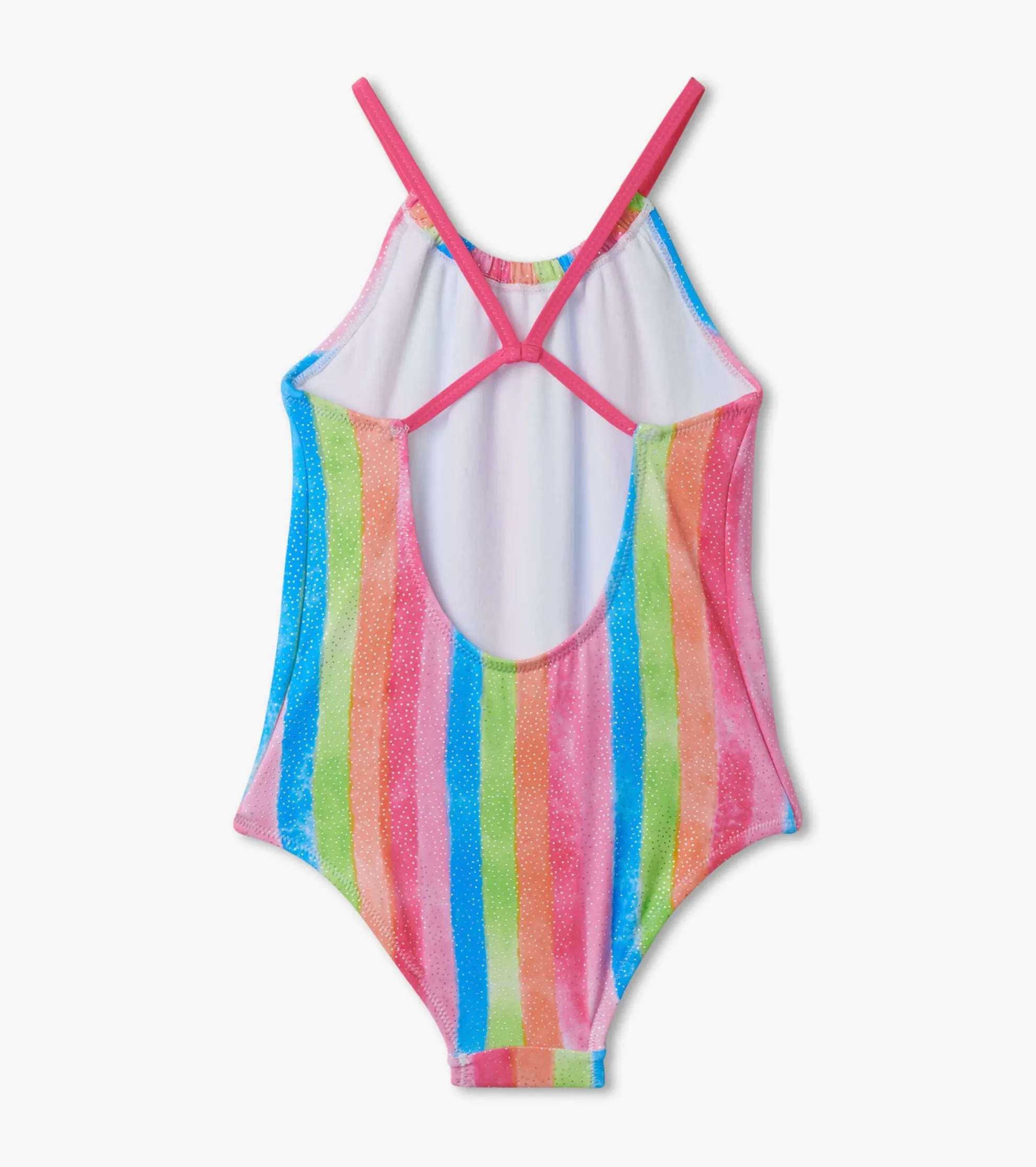 New Rainbow Stripes Swimsuit Swimwear|Swimwear