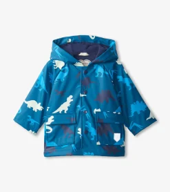 Clearance Real Dinosaurs Colour Changing Baby Raincoat Rainwear|Rainwear